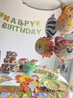 img 1 attached to 6-Piece Safari Plush Stuffed Animals With Keychain - Perfect For Animal Themed Parties, Xmas Gifts & More! review by Cole Dutta