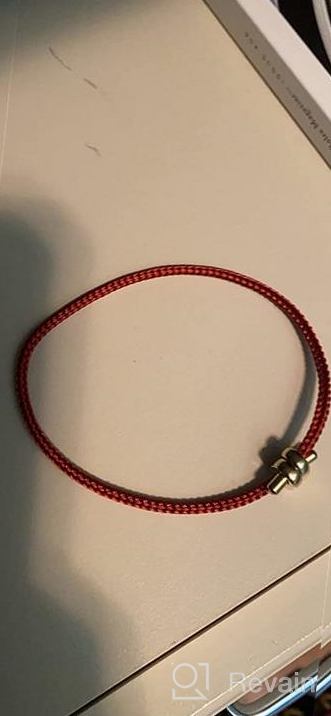 img 1 attached to Stylish Unisex Steel Rope Bracelet: Adjustable Titanium Buckle & Simplicity Fashion for Couples review by Kulwinder Hendrickson