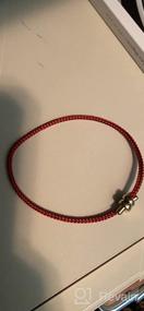 img 4 attached to Stylish Unisex Steel Rope Bracelet: Adjustable Titanium Buckle & Simplicity Fashion for Couples