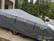 картинка 1 прикреплена к отзыву IiSPORT 8-10Ft Long Pop-Up Folding Camper Trailer Cover - Waterproof & Tearproof RV Covers For Max Weather Protection от Gonzalo Marshall