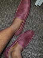 img 1 attached to Gallery Seven Driving Shoes Men review by Gabe Evans