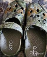 img 1 attached to 🏻 STQ Garden Sandals Clogs for Little Boys' Shoes - Ideal for Clogs & Mules review by Kevin Hauck