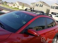 img 1 attached to Upgrade Your 2018-2019 Hyundai KONA With Lockable MotorFansClub Crossbars For Efficient Luggage Management (2 PCS) review by Matt Williams