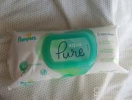 img 3 attached to Pampers Aqua Pure Wipes: Four-Pack for Gentle and Effective Baby Care review by Ada Lipczyska ᠌