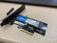 картинка 2 прикреплена к отзыву 💾 Адаптер M.2 NVME SSD на PCIe 4.0 x4 с алюминиевым радиатором - поддерживает операционные системы Windows, Mac & Linux от Agata Kozio ᠌