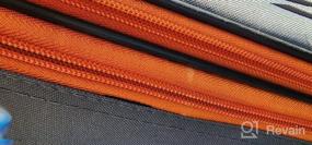 img 5 attached to Набор вертикальных чемоданов Rockland Journey Softside, синий, 4 предмета (14/19/24/28)