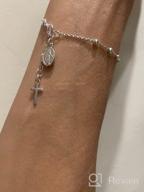 картинка 1 прикреплена к отзыву Миа Белла серебряный итальянский браслет на регулируемой застежке для девочек – ювелирные изделия и браслеты. от Daniel Spear