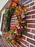 img 1 attached to Add A Touch Of Autumn With Lvydec'S 2 Pack Maple Leaf Fall Garlands - Perfect For Home Decor, Weddings, Parties And Thanksgiving review by Matt Lewis