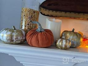 img 6 attached to 14-Pack Foam Black Pumpkins For Effortlessly Elevating Your Fall And Halloween Decor