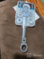 img 1 attached to 7-Piece Metric Ratcheting Wrench Set By DURATECH - 8-19Mm, 72 Tooth Gear, CR-V Steel & Tool Organizer review by Mike Dart