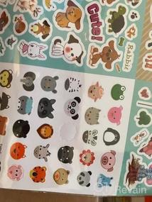 img 6 attached to 1300+ Count Animal Stickers Assortment Set - 8 Themes Collection For Kids, Teachers & Parents!