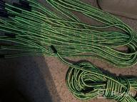 img 1 attached to 150 Ft Pre-Shrunk Perantlb Double Braid Polyester Arborist Climbing Rope - Ideal For Climbing, Fire Rescue, Parachuting, Boat Use, Heat Stabilized And 16-Strand Construction review by Chad Baio