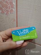 img 1 attached to Sensitive Skin Savior: 6 Count Gillette Venus Extra Smooth Women's Razor Blade Refills review by Aneta Kaczmarska ᠌