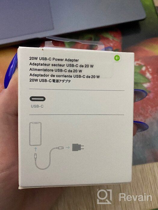 img 2 attached to Mains charger Apple MHJE3ZM/A, 20 W, white review by Eunu Cha