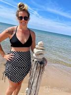 img 1 attached to High Waisted Swim Skirt For Women With Drawstring, Ruched Design, And Tummy Control - Perfect Swimsuit Bottoms review by Luciano Filpo