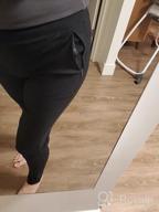 img 1 attached to Rekucci Women'S Modern Stretch Skinny Pant With Tummy Control For Effortless Comfort review by Jason Tinnen