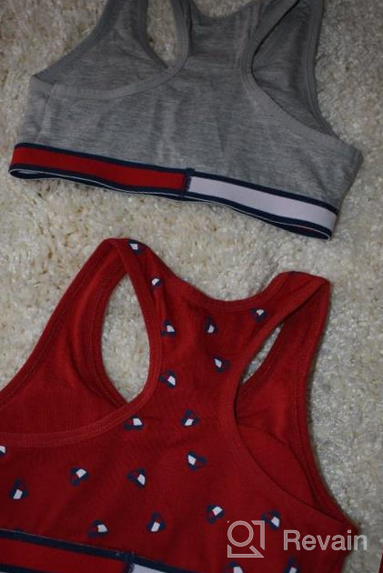 img 1 attached to Tommy Hilfiger Girls Crop White Girls' Clothing review by Rachel Guzman