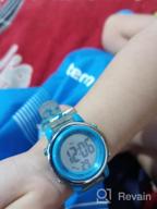 img 1 attached to Kids Digital First Watch Waterproof Girls' Watches review by Cyrus Wright