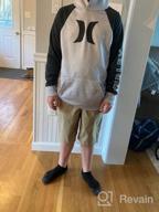 img 1 attached to 👕 Bold Graphics and Comfort: Hurley Boys' Graphic Pullover Hoodie review by Justin Reedy