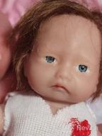 img 1 attached to Cute And Realistic Mini Silicone Baby Doll - Ideal For New Year Gift! review by Edward Taylor