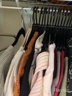 картинка 1 прикреплена к отзыву Travel In Style: 24 Portable Folding Clothes Hangers For Easy Packing And Organizing - Black от Brandon Perkins