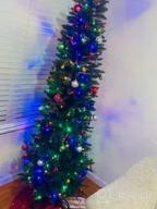 img 1 attached to 6Ft Prelit Christmas Tree With 240 Lights - Perfect For Home, Office & Party Decorations! review by Scott Kalinowski