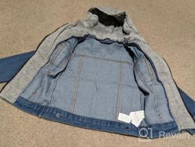img 8 attached to SITENG Boys Kids Denim Jacket with Ripped Design and 100% Cotton Outwear for Fall Season
