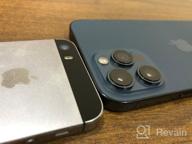 img 2 attached to Renewed AT&amp;T Apple iPhone 12 📱 Pro Max with 128GB Storage in Pacific Blue review by Paul Gim ᠌