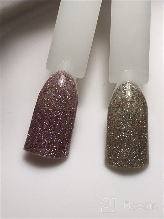 img 1 attached to Born Pretty Gel Polish Reflective Glitter, 6 ml, 02 bright sparkler review by Arina Foliez ᠌