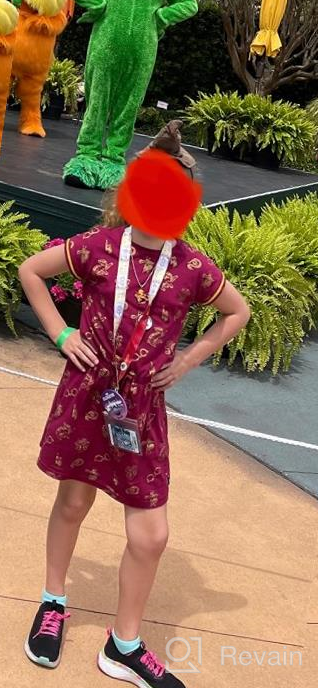 img 1 attached to 🧙 Girls' Hogwarts Dresses inspired by Harry Potter - Girls' Clothing in Dresses review by Emilio Wallace