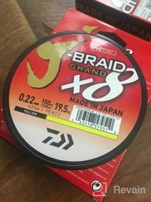 img 4 attached to Daiwa J-Braid Grand 8 High Tests 300 YDS Filler Spool