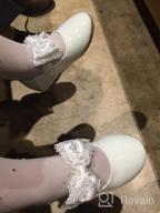 img 1 attached to 👠 MAXU Little Girls Adorable Dress Shoes: Stylish Flats for Girls review by Rhonda Rrain
