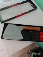 img 1 attached to Heavy-Duty Kitory Bone Cleaver: The Perfect Tool For Cutting Meat And Bones! review by Gus Gutierrez