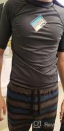 img 1 attached to 👕 Stay Safe in Style: Kanu Surf Boys' Protective Rashguard in Charcoal review by Edgar Clark