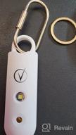 img 1 attached to 🔊 Vantamo Personal Alarm for Women: Extra Loud Double Speakers with Strobe Light & Low Battery Notice - Rechargeable Safety Alarm Keychain in Deep Lavender review by Jeff Bremmer