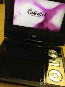 img 5 attached to Impecca 7 Inch Swivel Screen Portable DVD Player DVP775K With Rechargeable Battery, SD Card Slot And USB Port - Black