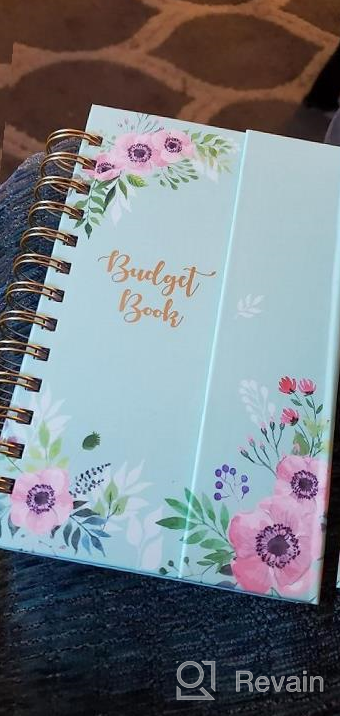 img 1 attached to Budget Planner - Budget Book, 12 Month Financial Organizer, Expense Tracker, Undated Finance Planner & Bill Organizer, 8.3" X 6.2" Monthly Budget Book, Account Book, Start Anytime, Inner Pocket, Stickers review by Robb Fillmore