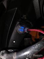 картинка 1 прикреплена к отзыву 💦 Waterproof QC 3.0 USB Charger Socket Power Outlet with Digital Voltmeter and Ammeter for Car, Boat, Marine, RV, Motorcycle, Mobiles - Blue от Rahman Lassiter