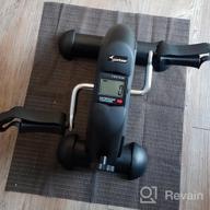 img 1 attached to Exercise Anywhere: Portable Under Desk Bike Pedal Exerciser With LCD Display & Anti-Skid Mat By Sportneer review by Cameron Kennedy
