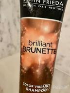 img 1 attached to 🏻 Unlock Vibrant Color with John Frieda Brilliant Brunette Multi-Tone Color Protecting Shampoo - 2 Pack review by James Mangum