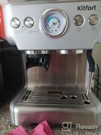 img 1 attached to Coffeemaker Kitfort KT-755, silver review by Danuta Szpakowska ᠌