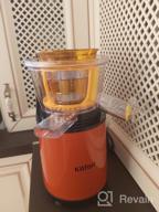 img 1 attached to Auger juicer Kitfort KT-1102-2, burgundy review by Ada Kuakowska ᠌