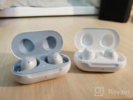 img 1 attached to Upgrade Your Audio Experience with Samsung Galaxy Buds+ Plus: True Wireless Earbuds with Improved Battery and Call Quality in White, including Wireless Charging Case and Velvet Pouch. review by Agata Zuzankiewicz ᠌