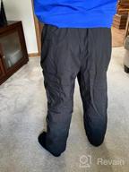 img 1 attached to Warm And Comfortable: IRELIA Winter Fleeced Lined Skiing And Hiking Pants For Boys And Girls review by Anil Campbell