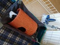 картинка 1 прикреплена к отзыву 🐹 Cozy Hangout: Homeya Small Animal Guinea-Pig Hanging Hammocks Bed - Perfect for Ferrets, Cats, Rats, Chinchillas, Hamsters, and More! от Seann Barnes