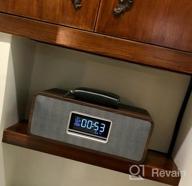img 1 attached to Experience Nostalgic Music With KEiiD CD Player Retro Home Boombox: Get The Used-Like New Version For Just $99 review by Kyle Fachini