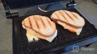 img 2 attached to Sandwich maker Kitfort KT-1609 Panini Maker, red review by Gabriela Strzeek ᠌