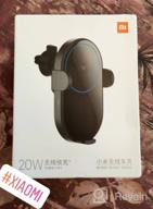 img 1 attached to Xiaomi Wireless Car Charger 20W Black Wireless Charger Holder review by Hanh Bach ᠌