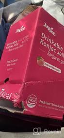 img 5 attached to Jayone Peach Flavored Drinkable Konjac Jelly - 10 Packs Of 150Ml Each, Low Calorie And Sugar-Free Diet Supplement For Weight Loss, Only 7 Kcal Per Packet, Healthy And Natural Food Option