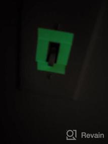 img 7 attached to DUOFIRE Glow In The Dark Tape, светящаяся лента-наклейка, длина 9,84 дюйма и ширина 1,57 дюйма (4 см x 300 см), съемная водонепроницаемая фотолюминесцентная светящаяся в темноте защитная лента с высокой яркостью (размер № 8)